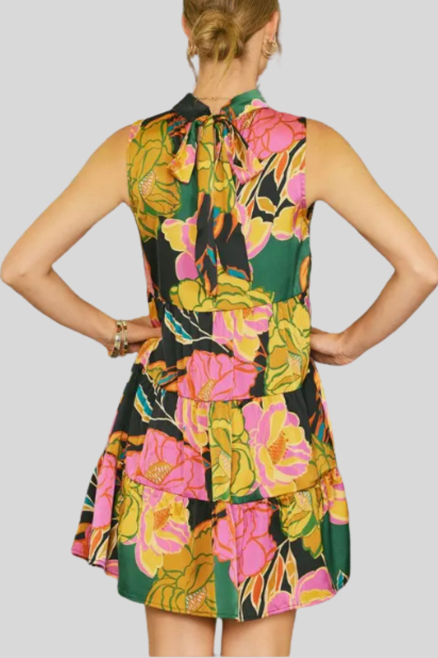 Flower Print Dress