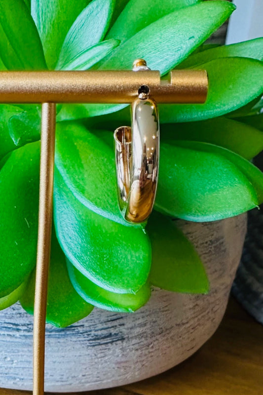 Gold Hoop Earrings