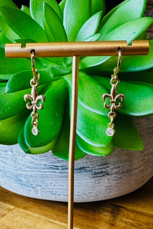 Fleur De Lis Earrings