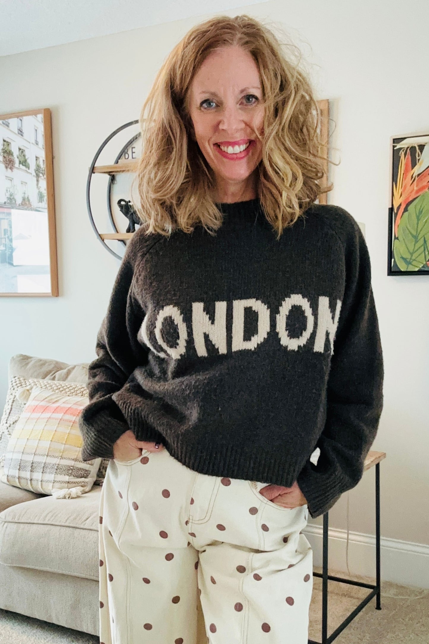 Brown London Sweater