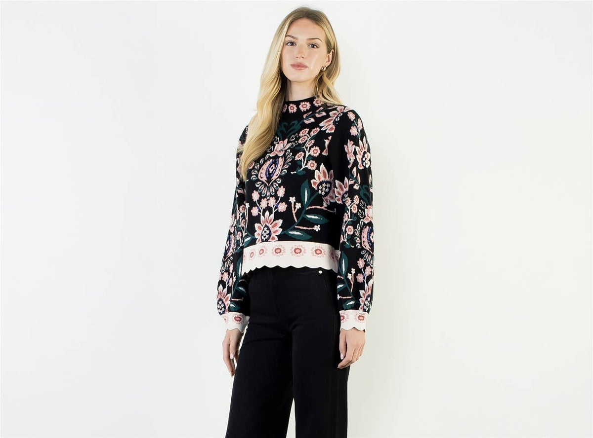 THML Floral Sweater