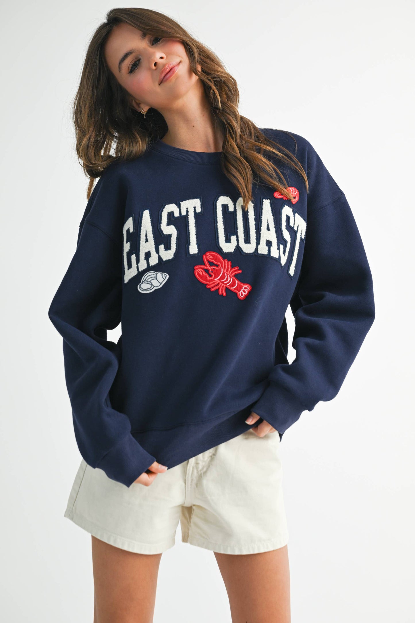 East Coast Navy Blue Sweatshirt