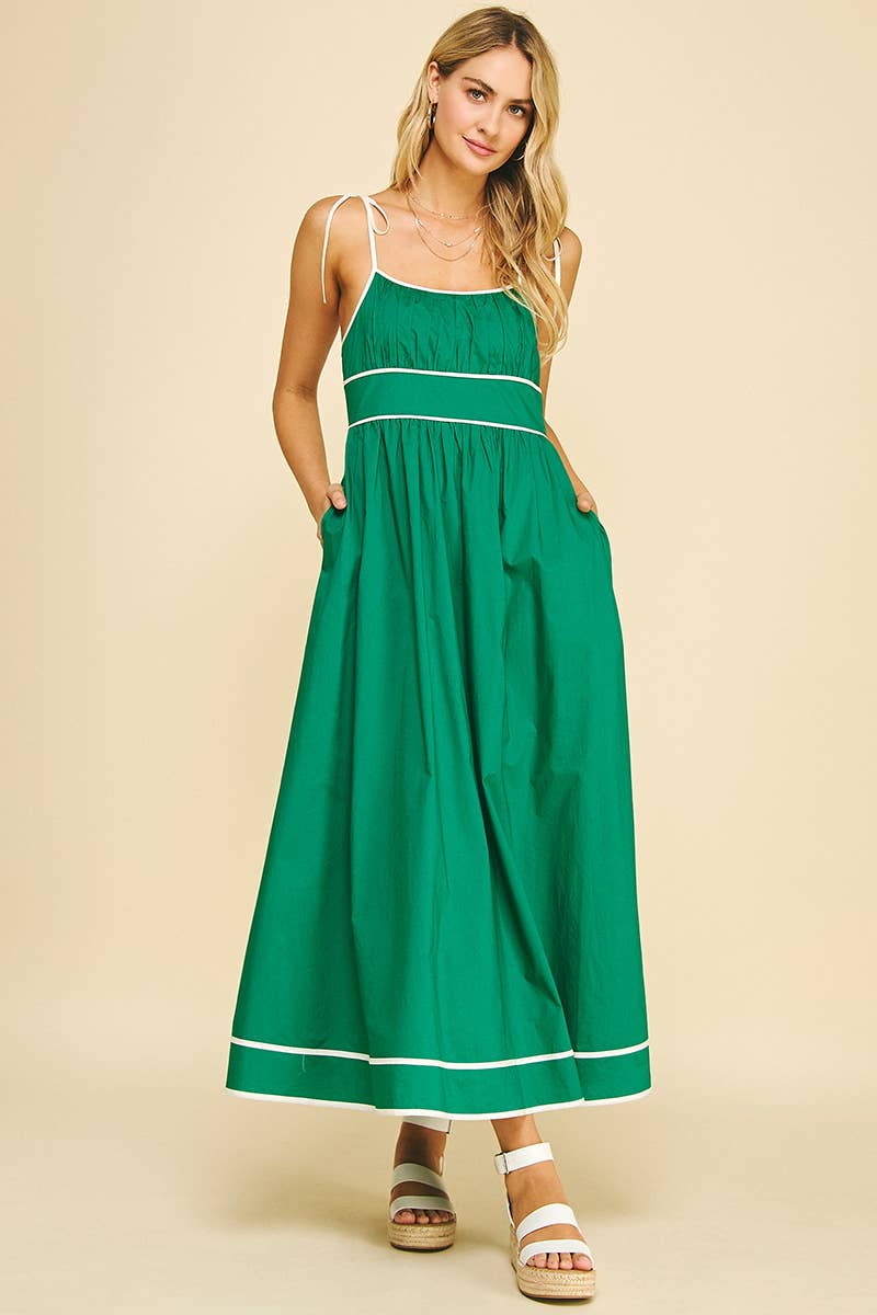 PINCH Green Maxi Dress