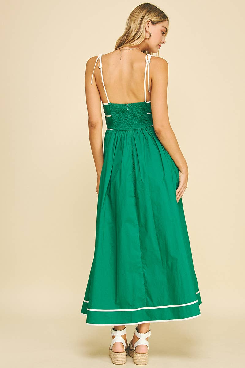 PINCH Green Maxi Dress