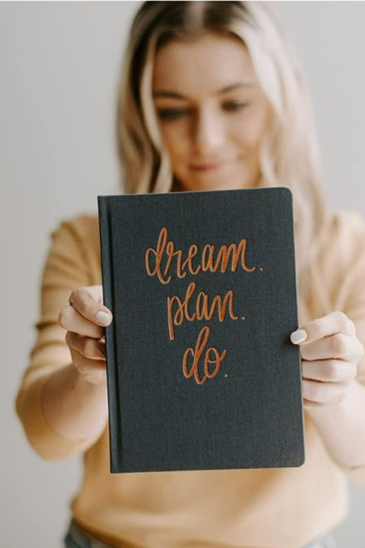 Dream Plan Do Fabric Journal Book