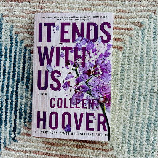 It Ends With Us by Colleen Hoover Soft Cover Used Book