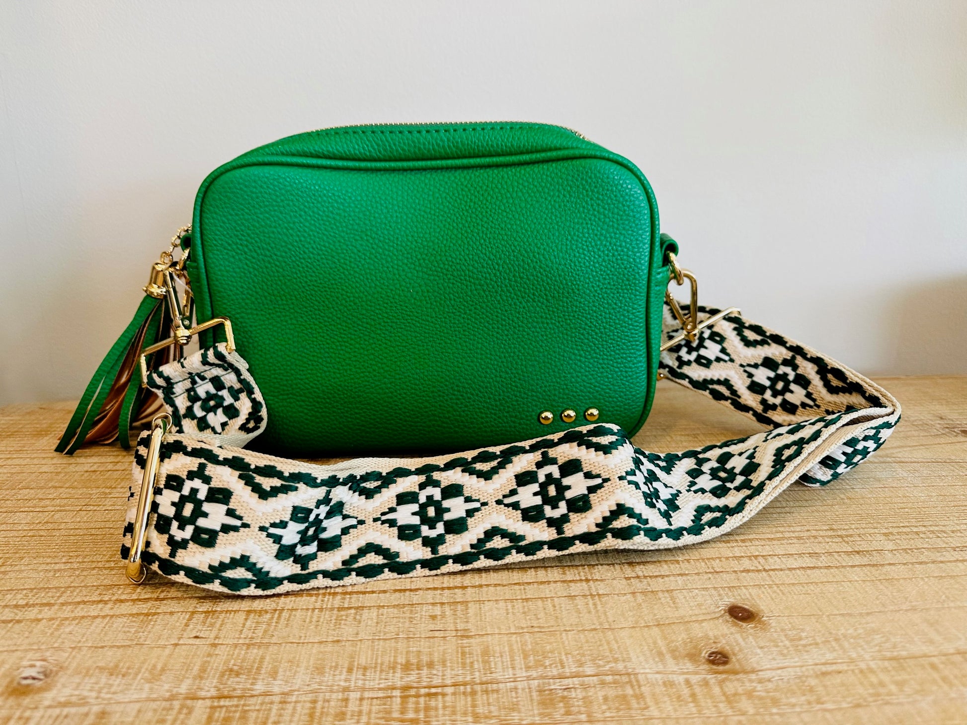 Green Camera Crossbody Bag | Camera Crossbody Bag | Ali Madi Boutique