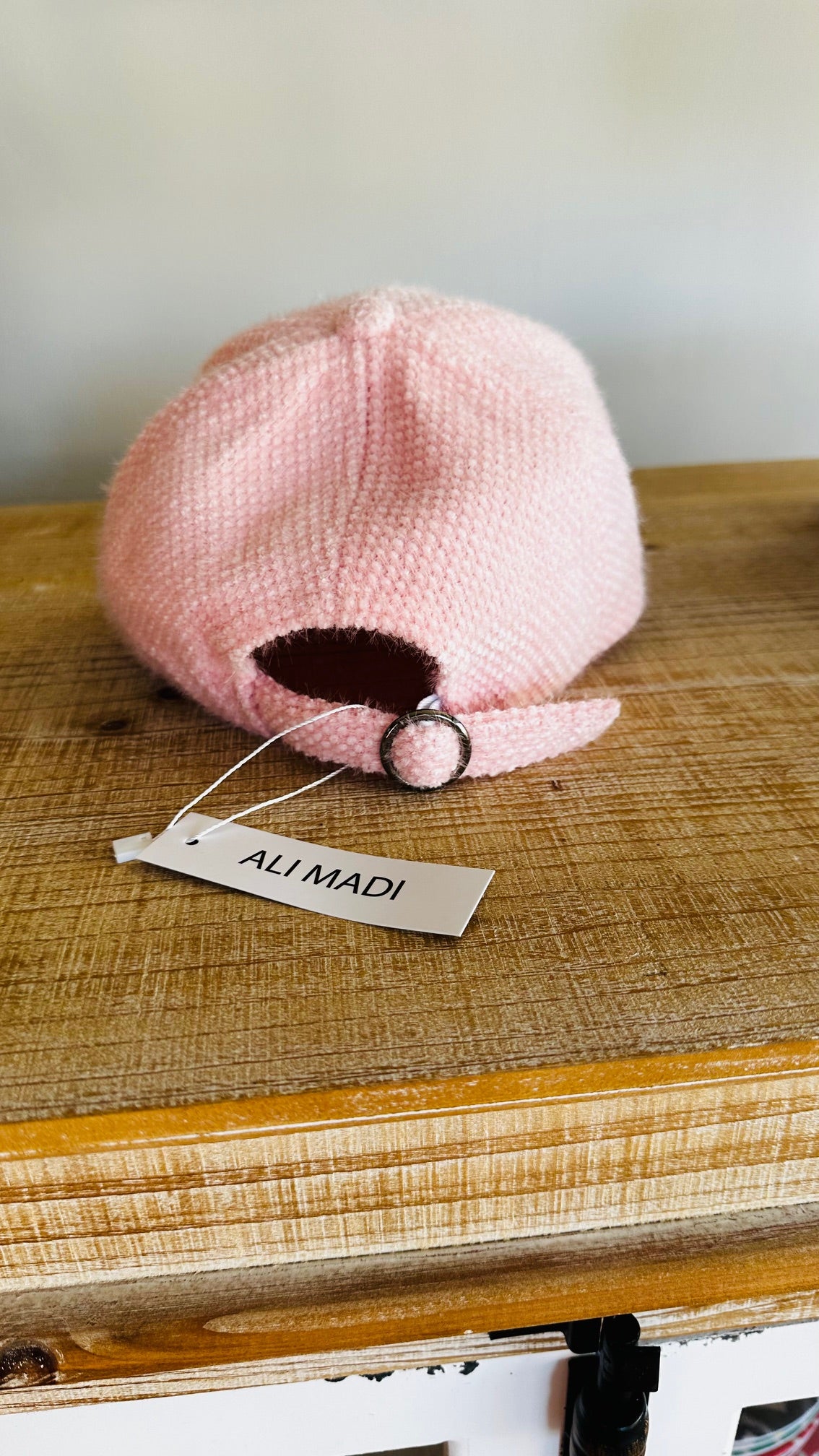 Pink Fuzzy Hat