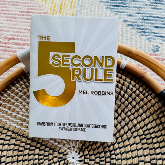 5 Second Rule by Mel Robbins Hardcover Used Book