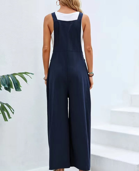 Every Day Navy Blue Jumpsuit