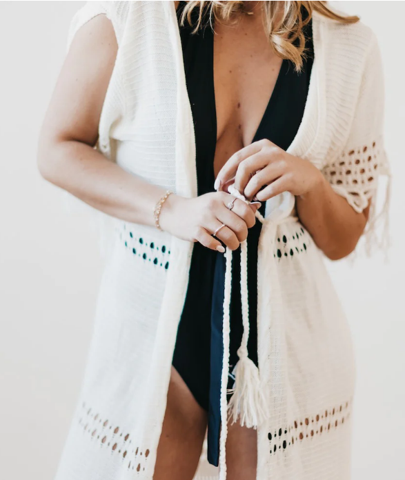 Camila Crochet Kimono