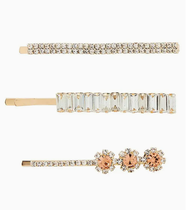 Crystal Jewels Hair Pins