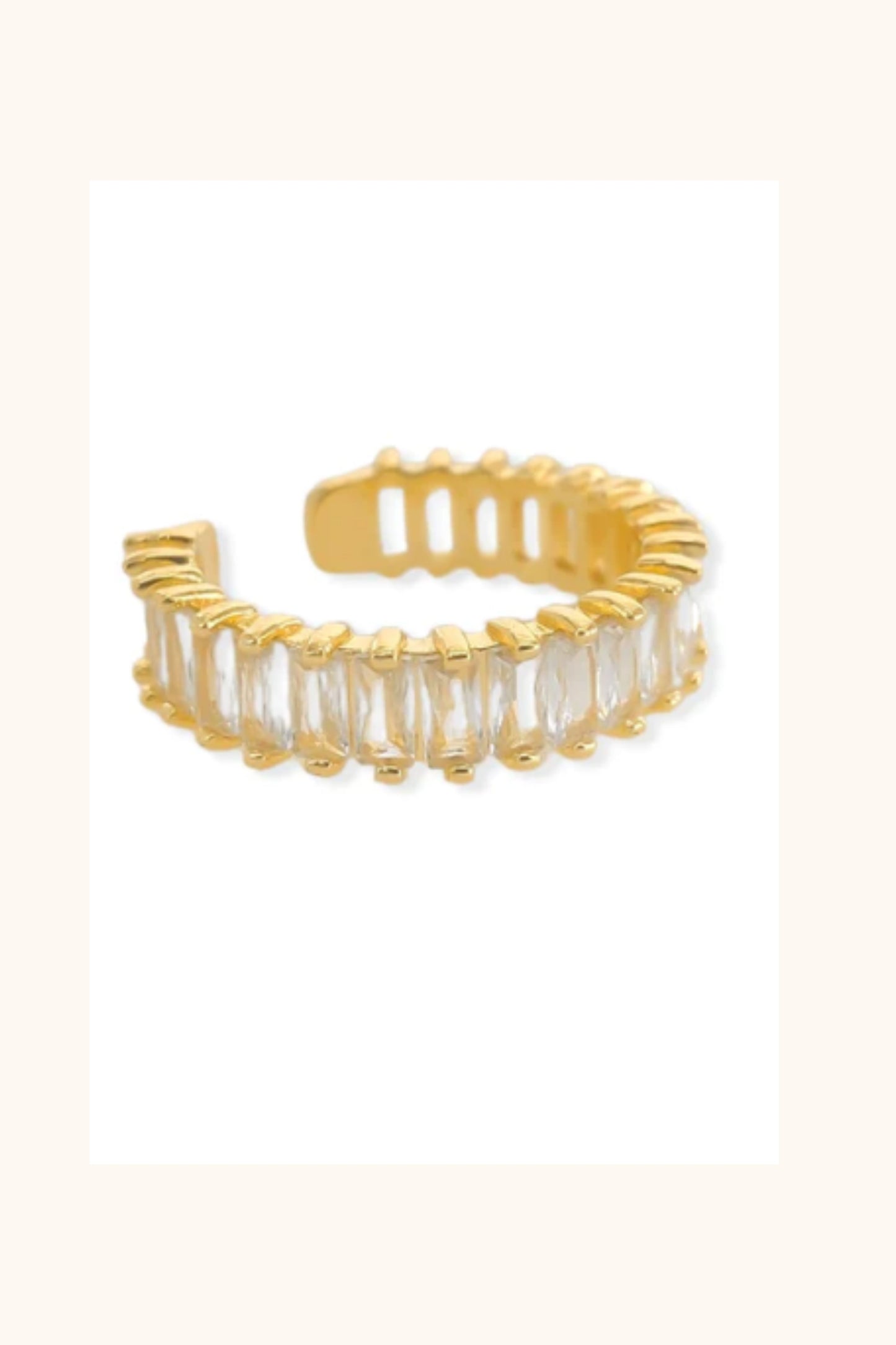 Gold Glam Ring