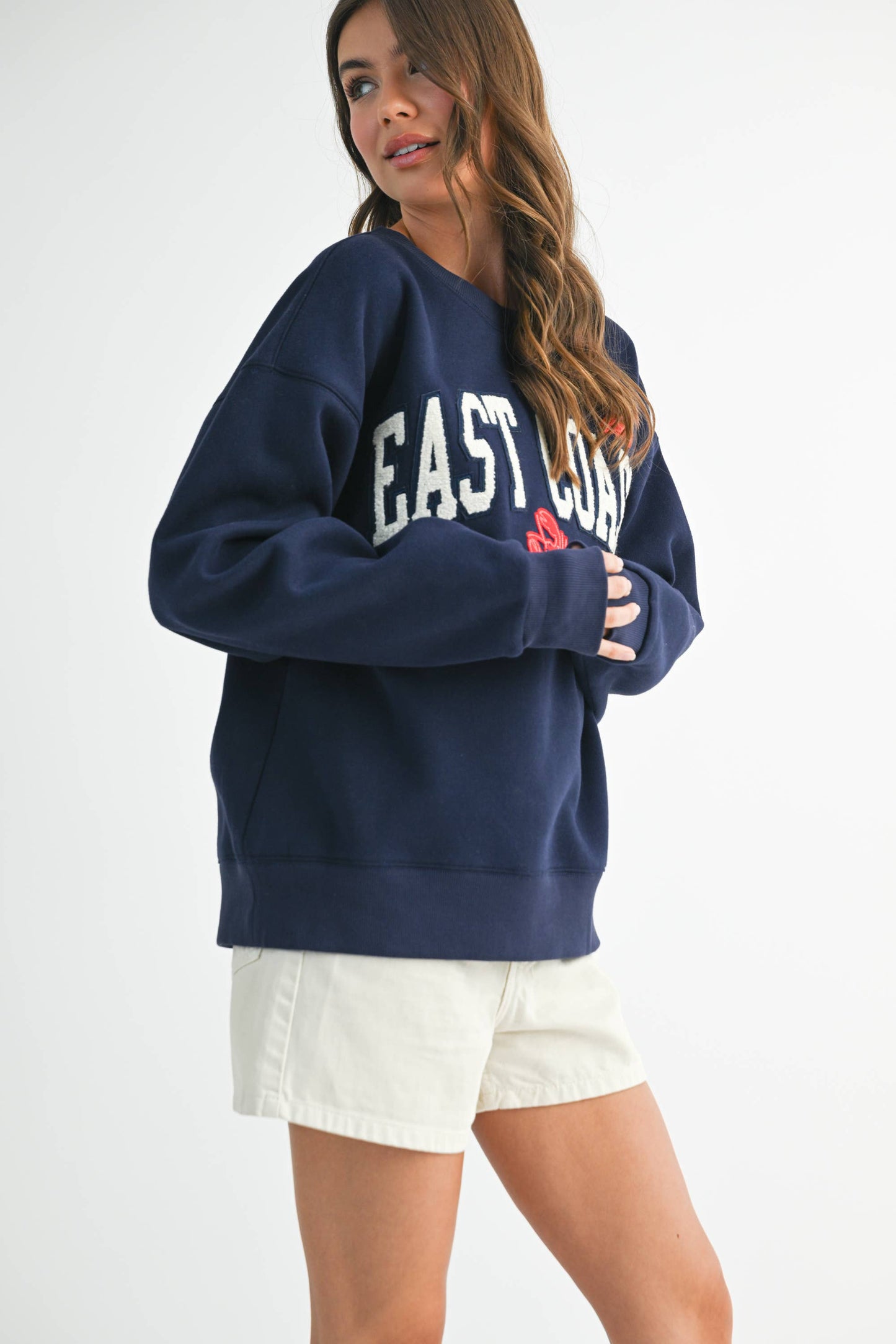East Coast Navy Blue Sweatshirt