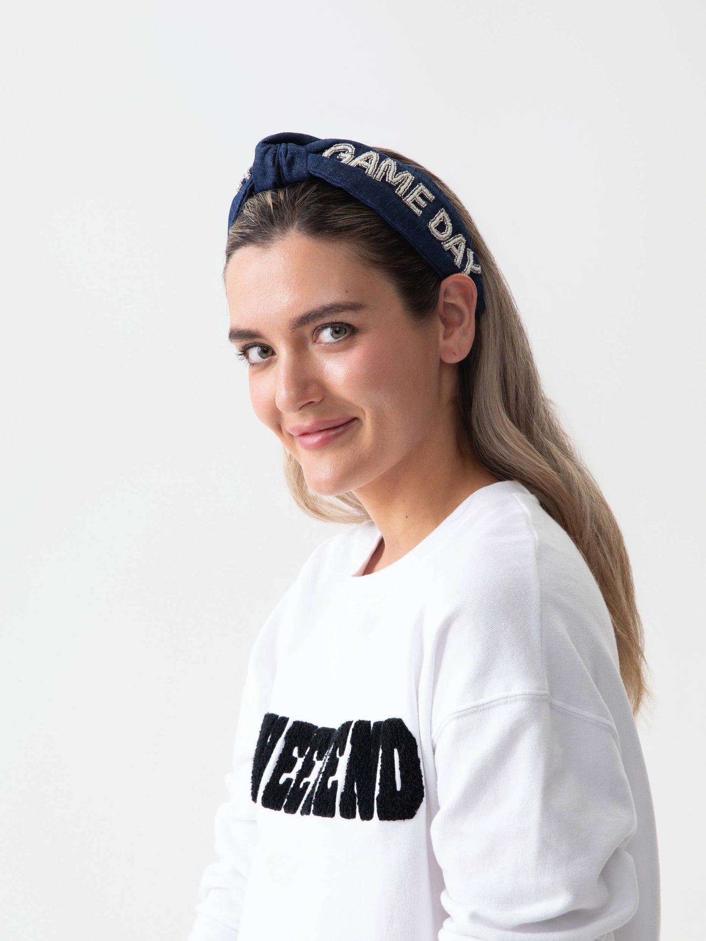 Game Day Denim Headband