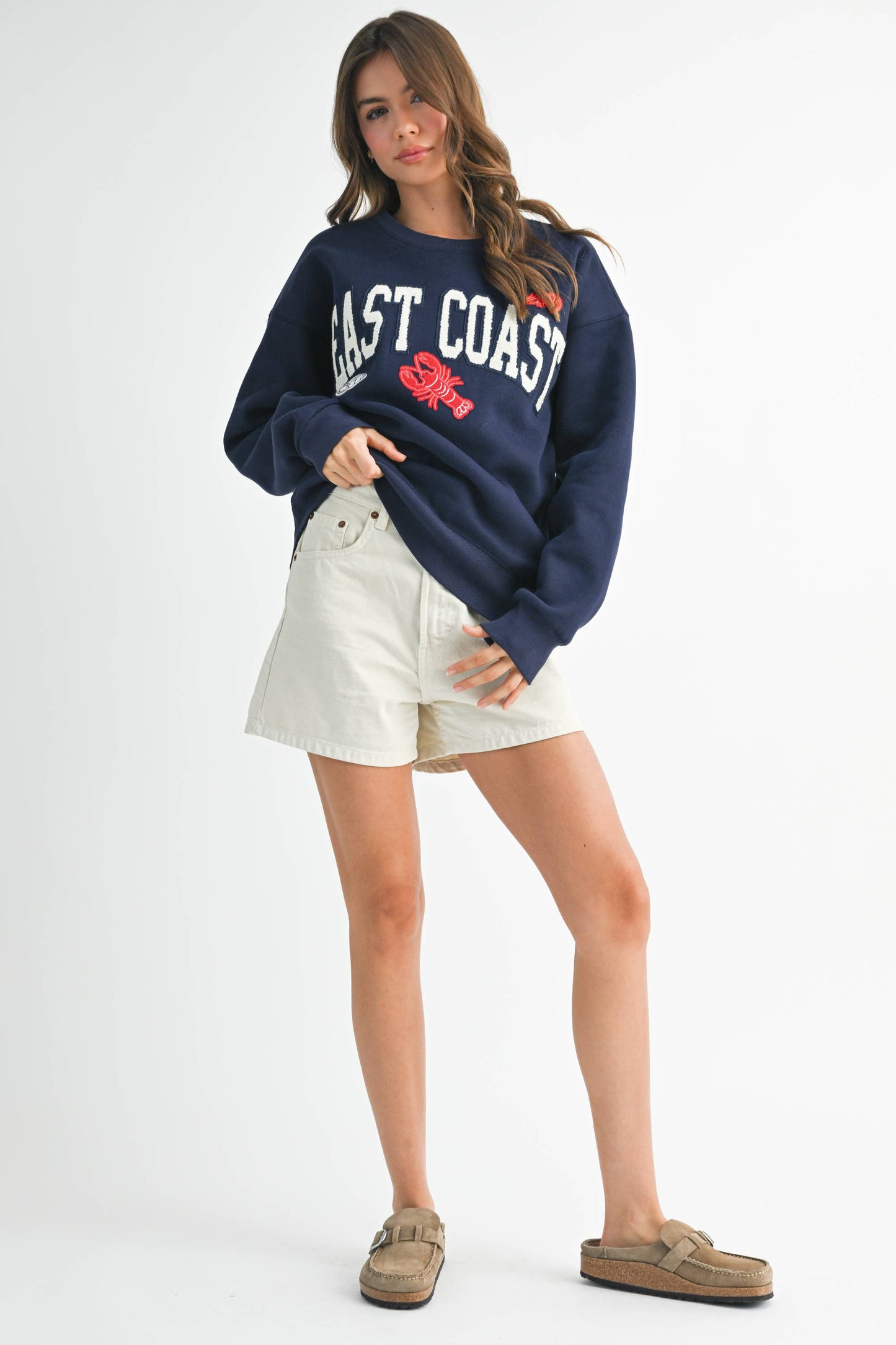 East Coast Navy Blue Sweatshirt