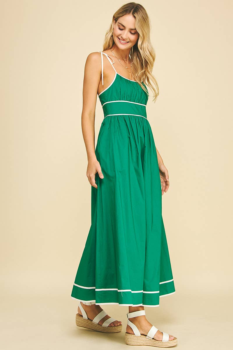 PINCH Green Maxi Dress