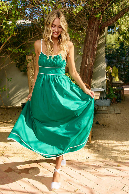 PINCH Green Maxi Dress