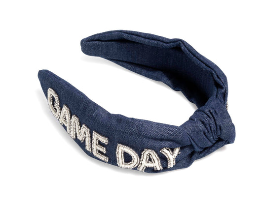 Game Day Denim Headband