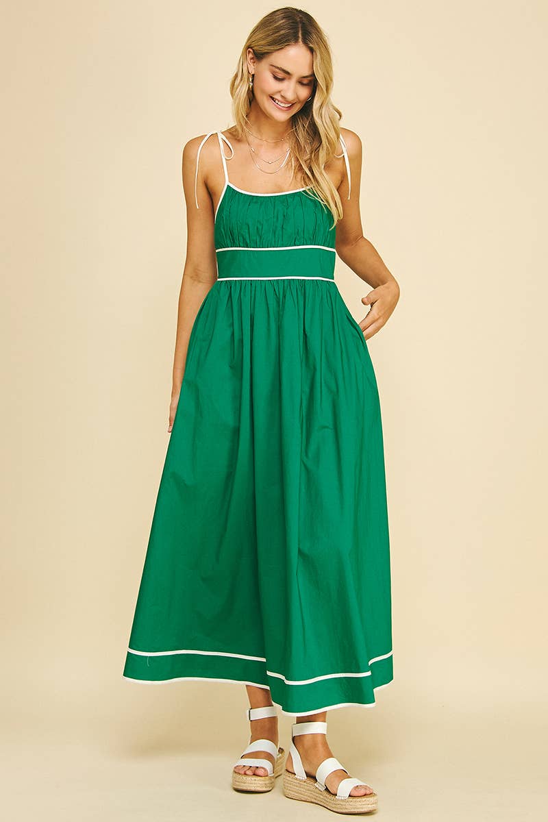 PINCH Green Maxi Dress