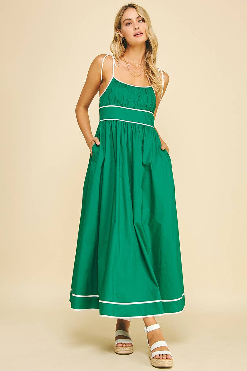 PINCH Green Maxi Dress