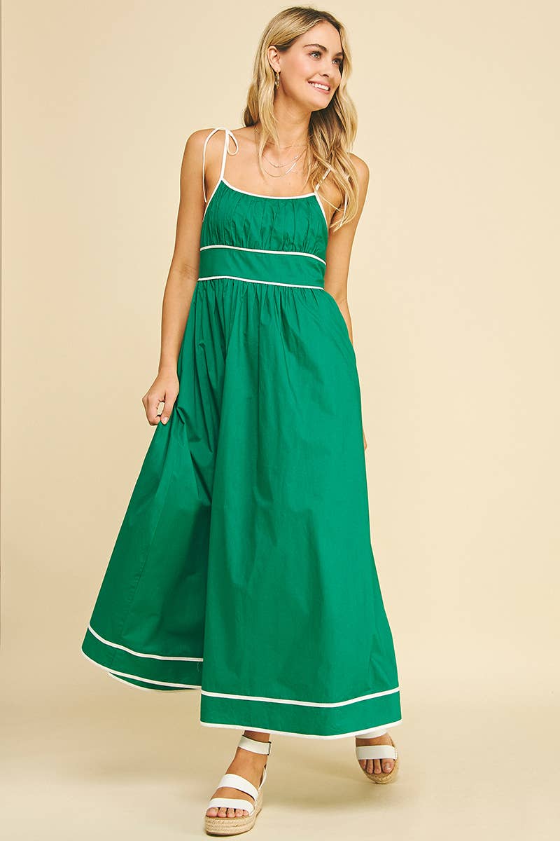 PINCH Green Maxi Dress