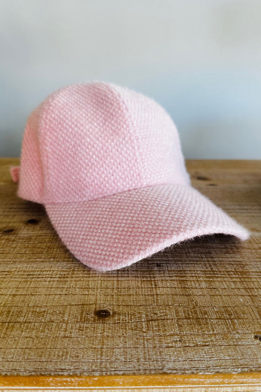 Pink Fuzzy Hat