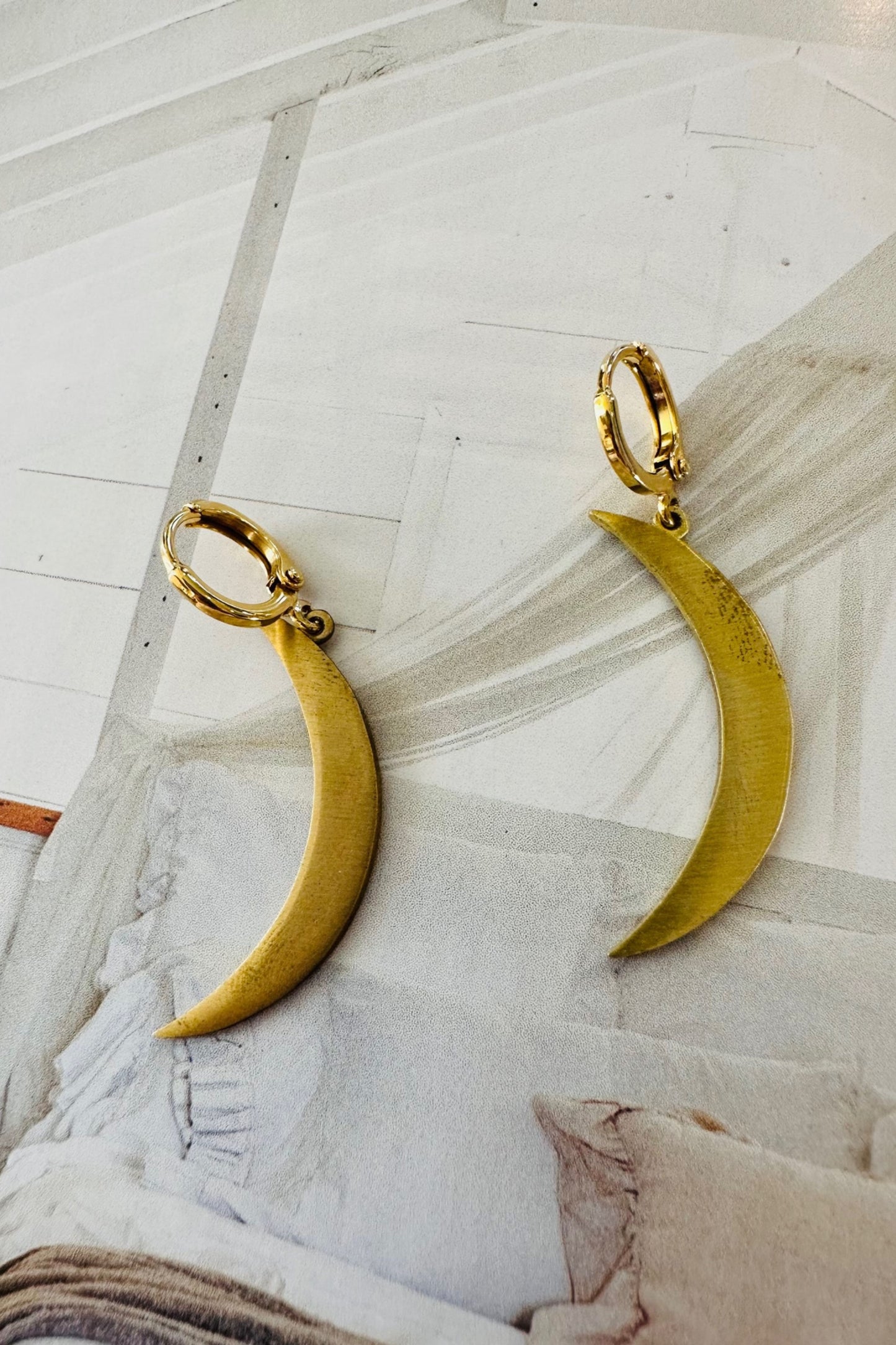 Love You to the Moon and Back Earrings